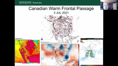 Thumbnail for Agricultural weather forecast for July 7, 2021