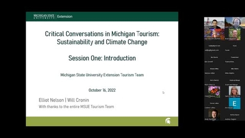 Thumbnail for entry Introduction: Sustainability and Climate Climate Change Session One
