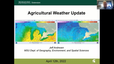 Thumbnail for entry Agricultural Weather Forecast for April 12, 2022