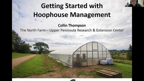 Thumbnail for entry Hoophouse management,  February 13, 2017