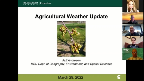 Thumbnail for Agricultural weather forecast for March 29, 2022