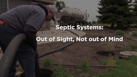 Thumbnail for Environment. Dr. Loudon. Septic systems