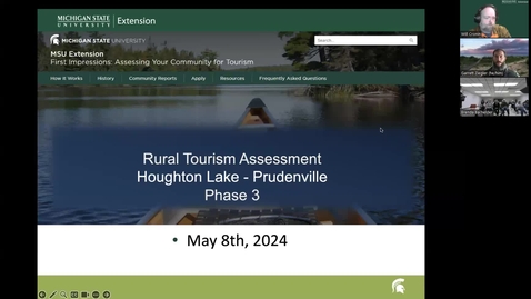 Thumbnail for Houghton Lake-Prudenville Community Forum, Roscommon County Regional Tourism Assessment