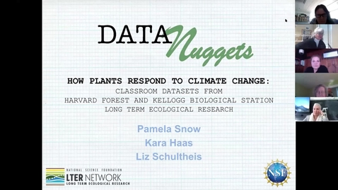 Thumbnail for How Plants Respond to Climate Change - Data Nuggets LTER Cross-Site Workshop