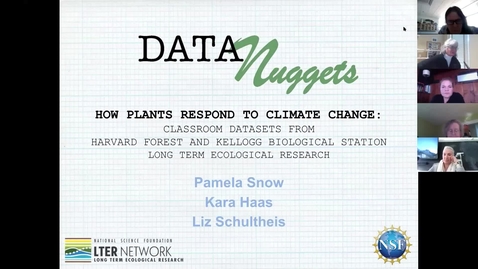 Thumbnail for entry How Plants Respond to Climate Change - Data Nuggets LTER Cross-Site Workshop