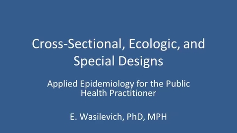 Thumbnail for CrossSectionalEcologic_S2013