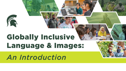 Thumbnail for entry Clip of Globally Inclusive Language and Images: An Introduction