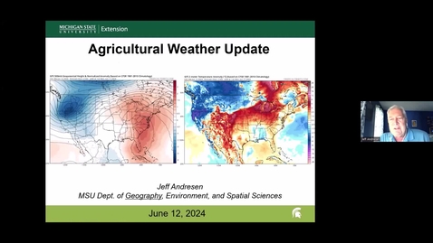 Thumbnail for Agricultural Weather Update - June 12, 2024