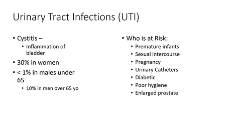 Thumbnail for entry Urinary Tract Infections (UTI)  Pyleo Recording 2