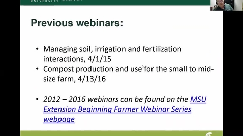 Thumbnail for entry Crop nutrient management   April 3, 2017