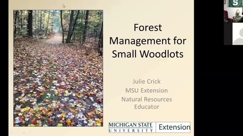 Thumbnail for Managing your farm woodlot  Jan 31 2018