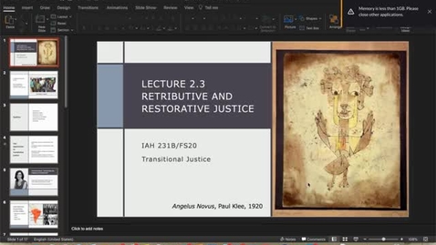 Thumbnail for Lecture 2.3 - Part 1