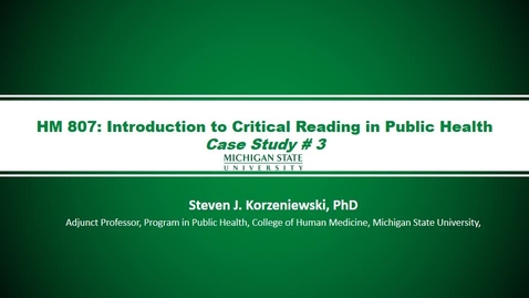 Thumbnail for HM807 LectureWeek-12case-Study3