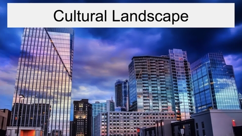 Thumbnail for GEO330: Inland South: Cultural Landscape