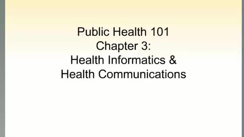 Thumbnail for entry HM101 sec 730 Mod4-Health-Informatics-and-Health-Communication