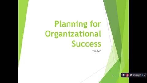 Thumbnail for Planning for Organizational Success Summer '24