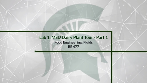 Thumbnail for Lab 1: Plant Tour - Part 1