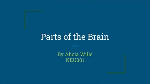 Thumbnail for Alicia Wills NEU301