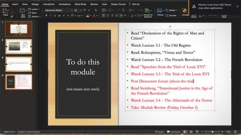 Thumbnail for Lecture 3 - Overview