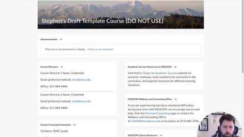 Thumbnail for How to add a media gallery to a course (use with electives only)