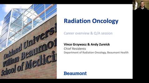 Thumbnail for entry Beaumont Radiation-Oncology Presentation