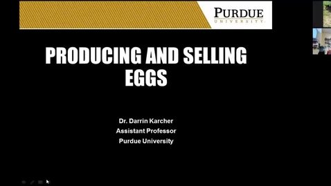 Thumbnail for entry Producing and Selling Eggs  May 8 2017