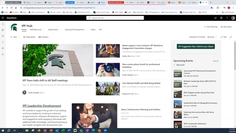 Thumbnail for Clip of Accessing Hiring Process Map