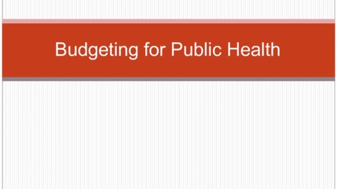 Thumbnail for HM804Budgeting