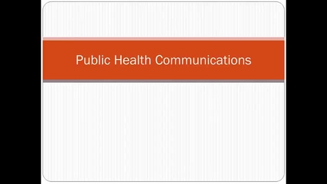 Thumbnail for HM804 sec730 Module13Public-Health-Communications