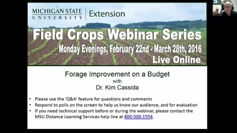 Thumbnail for entry Forage Improvement on a Budget