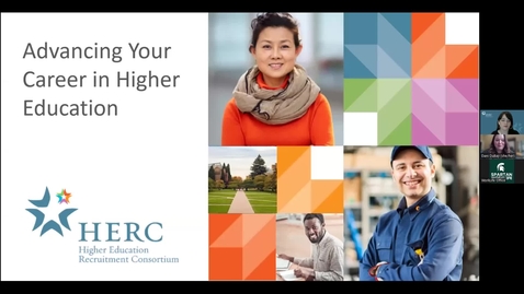 Thumbnail for entry Advancing Your Career in Higher Education (ft. HERC)