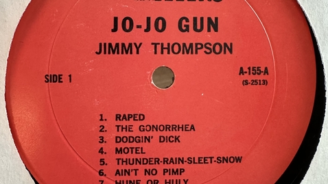Thumbnail for entry Jimmy Thompson - Jo-Jo Gun (Side 1)