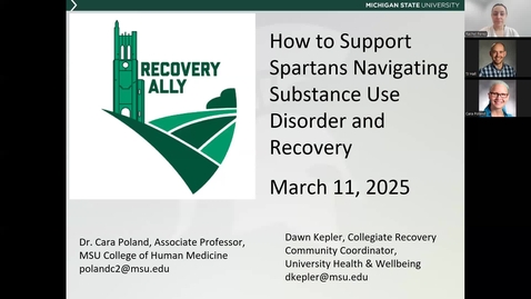 Thumbnail for Supporting Employees who are Navigating Substance Use Disorder and Recovery
