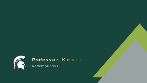 Thumbnail for Redemptions 1