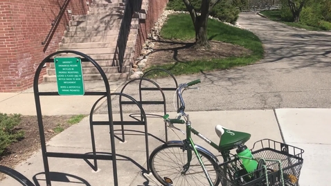 Thumbnail for entry Locking your bike right on the MSU campus - Pt 1