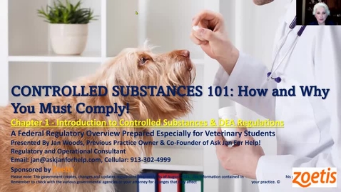 Thumbnail for entry VM 509 Controlled Substances Part 1