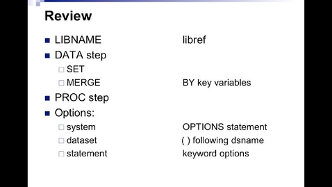 Thumbnail for entry HM824 sec730 Module-4_FeaturesSASSystemUtilityProceduresNoCap