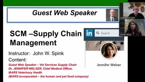 Thumbnail for SCM999 SCM303 Web Guest Speaker v3 WELSERjen Take1