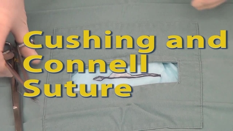 Thumbnail for entry Cushing and Connell Suture