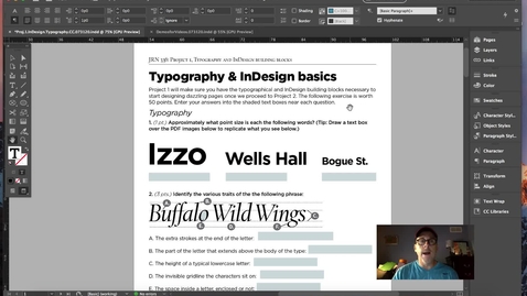 Thumbnail for entry InDesign and Typography Fundamentals.Vol.1
