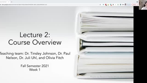 Thumbnail for entry FS21 Lecture 2-Part 1: Course overview