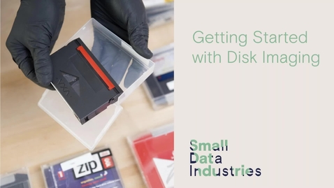 Thumbnail for entry NDSR Art Webinar: Getting Started with Disk Imaging