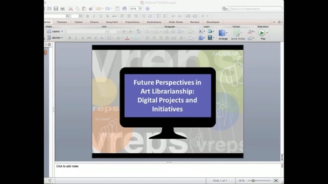 Thumbnail for ArLiSNAP VREPS 2016 Virtual Conference Q &amp; A
