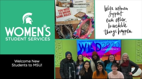 Thumbnail for entry Women*s Student Services UGS 100 Module - Spring 2021