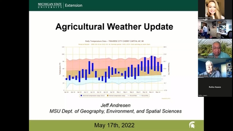 Thumbnail for entry Agricultural weather forecast for May 17, 2022