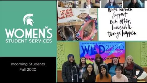 Thumbnail for Women*s Student Services UGS 100 Module