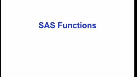 Thumbnail for HM824 sec730 Module6SASFunctionsFormatsDescriptiveStatisticsHM824NoCap