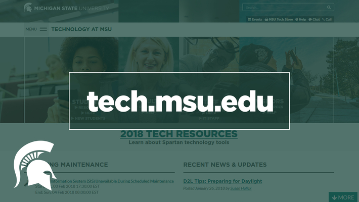 IT resources on tech.msu.edu