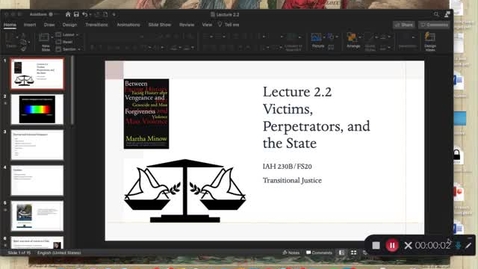 Thumbnail for entry Lecture 2.2 - part 1