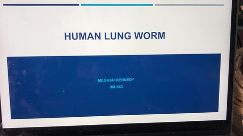 Thumbnail for entry HM863 human lung worm